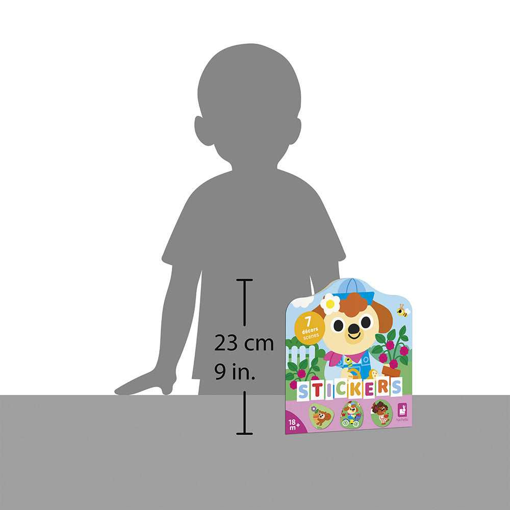 Janod - Cahier de stickers et décor le Jardin