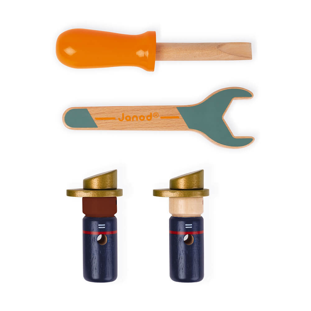 Janod - Camion de pompiers - Brico'Kids