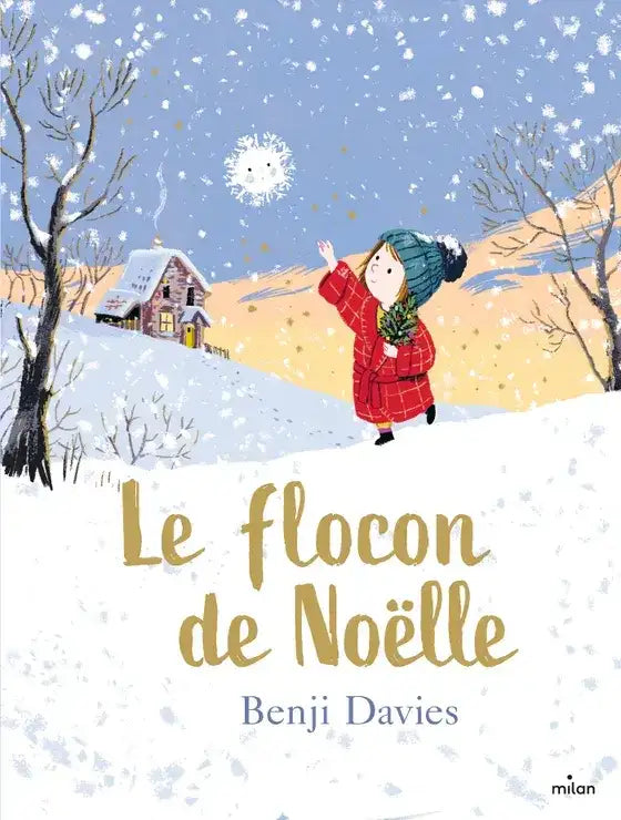 Milan- le flocon de Noelle - livre