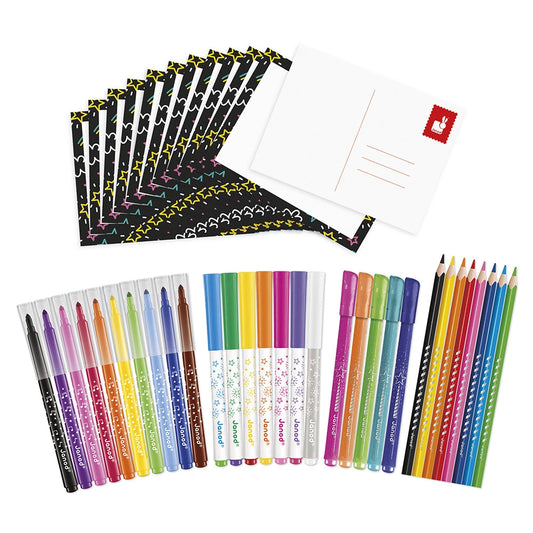 Janod - Coffret de coloriage