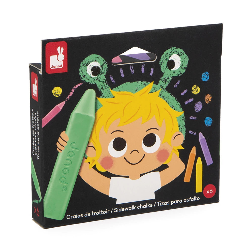 Janod - Craies de trottoir x 6