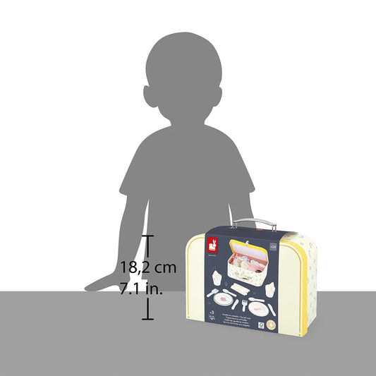 Janod - Dinette en valisette - Mamie Soleil