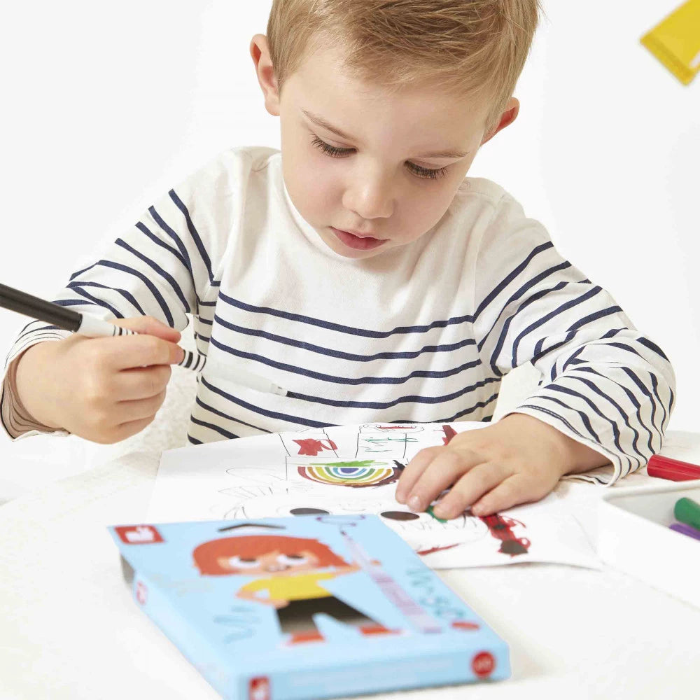 Janod - Feutres pinceaux x 10