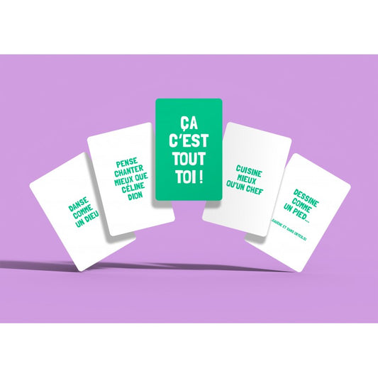 Jeu de cartes - Menteur - Minus