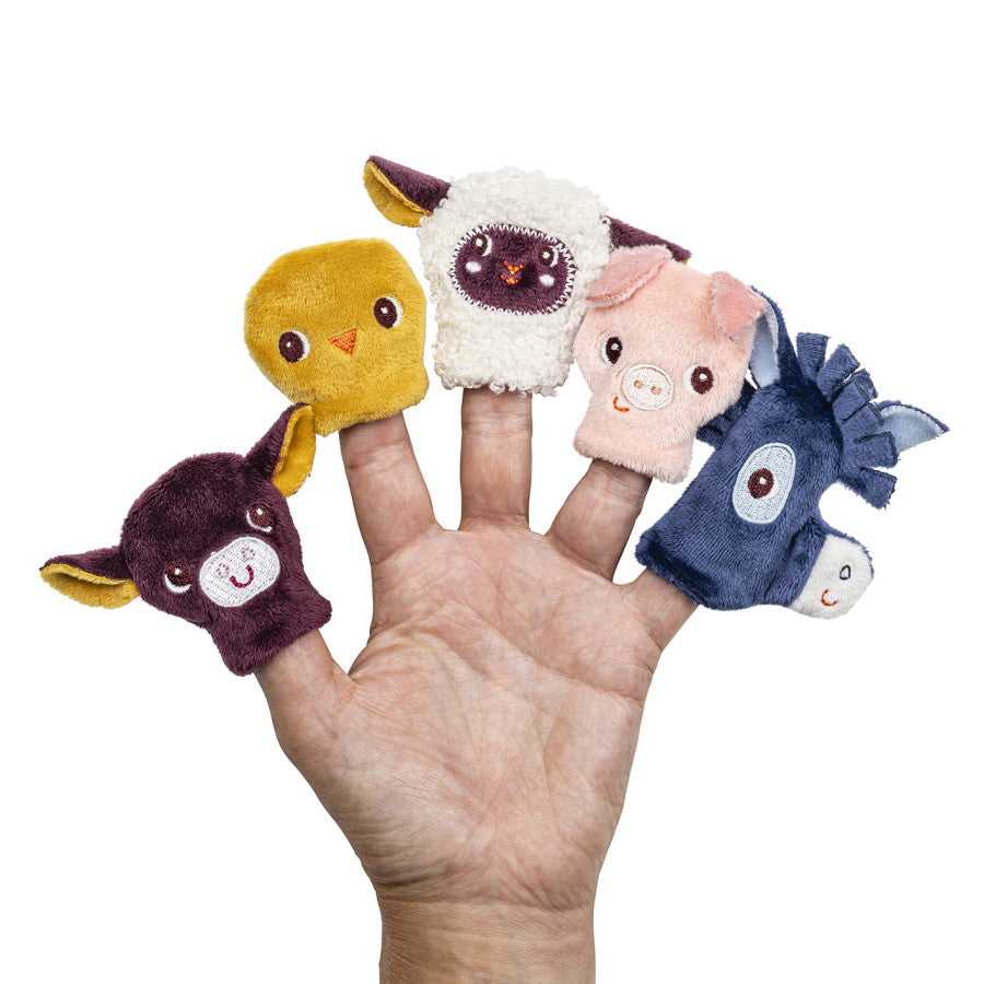 Lilliputiens - Livre Bébés - marionnettes à doigts