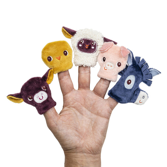 Lilliputiens - Livre Bébés - marionnettes à doigts