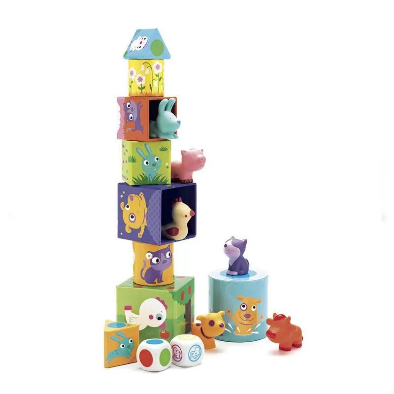 Djeco - Ludamino -3 jeux pour les petits đź§’2 ans+