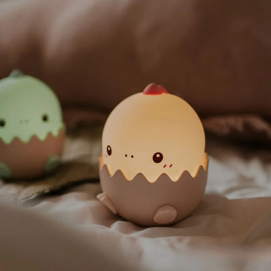 Lampe veilleuse - bébé dino