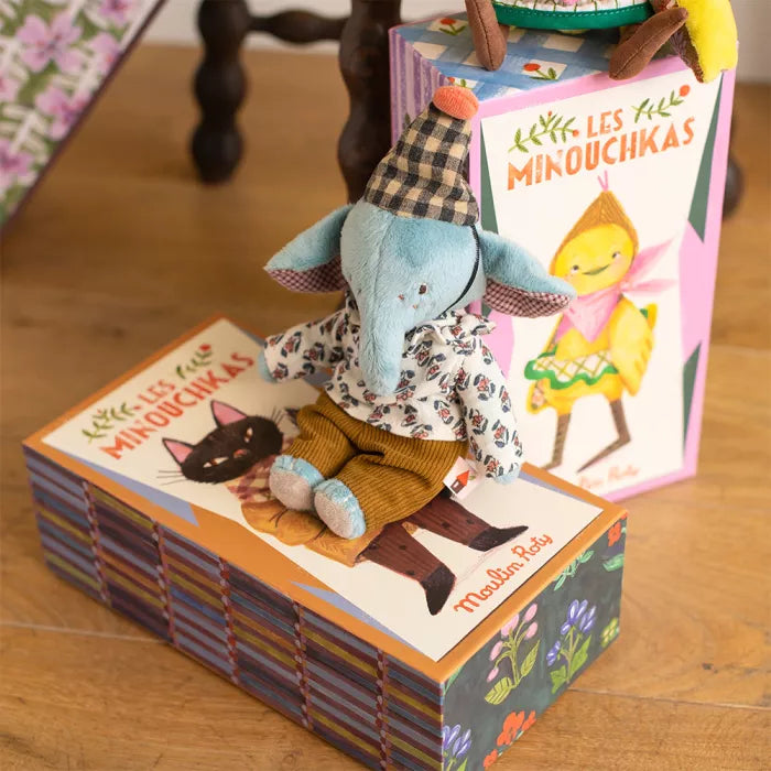 Moulin Roty - Les Minouchkas - Pablo l'éléphant 👶1 an+