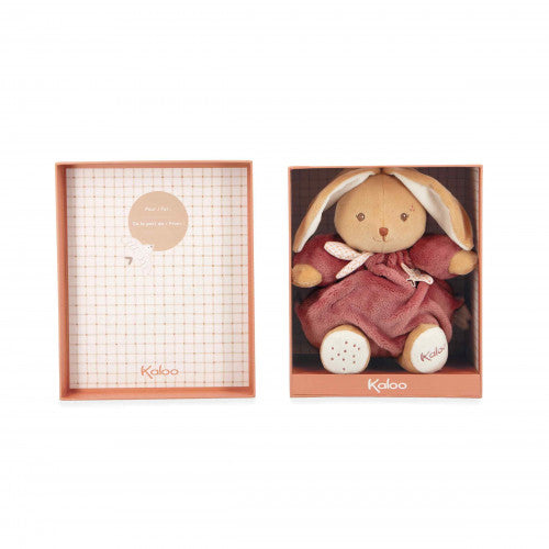 Kaloo - Peluche Lapin Patapouf - Bordeaux 17 cm