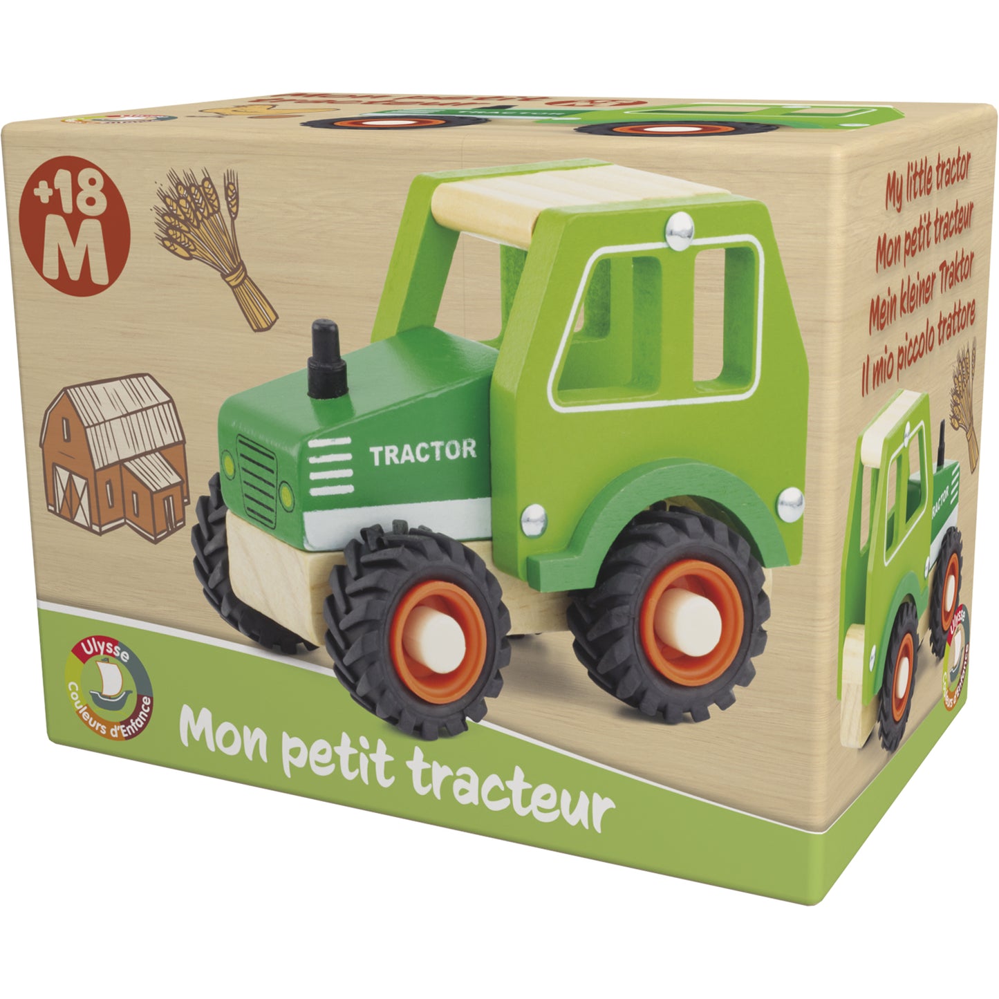Ulysse - Tracteur vert