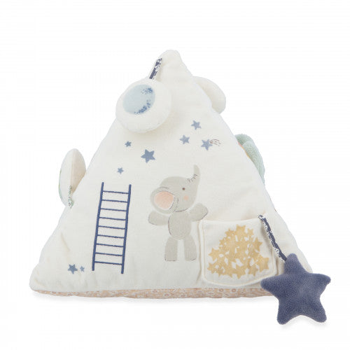 Kaloo - Triangle d'activités sonores en tissu