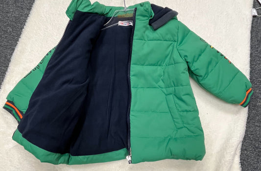 Veste imperméable doublée avec capuchon