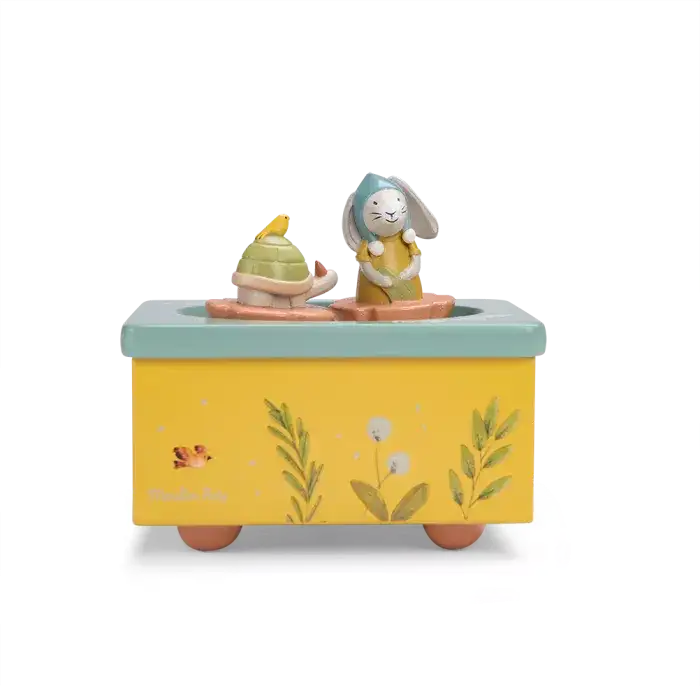 Moulin Roty - boîte à musique - trois petits lapins