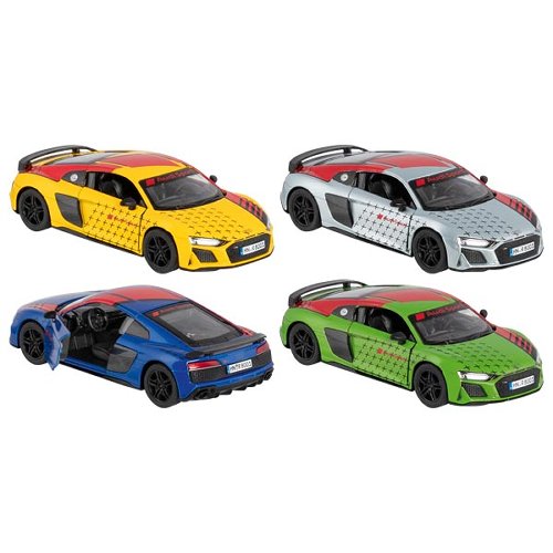 Audi R8 Coupé (2020), en métal, 1:36, L= 12,5 cm