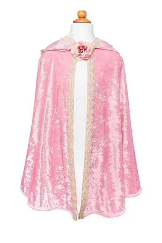 Déguisement - Cape de princesse rose Luxe
