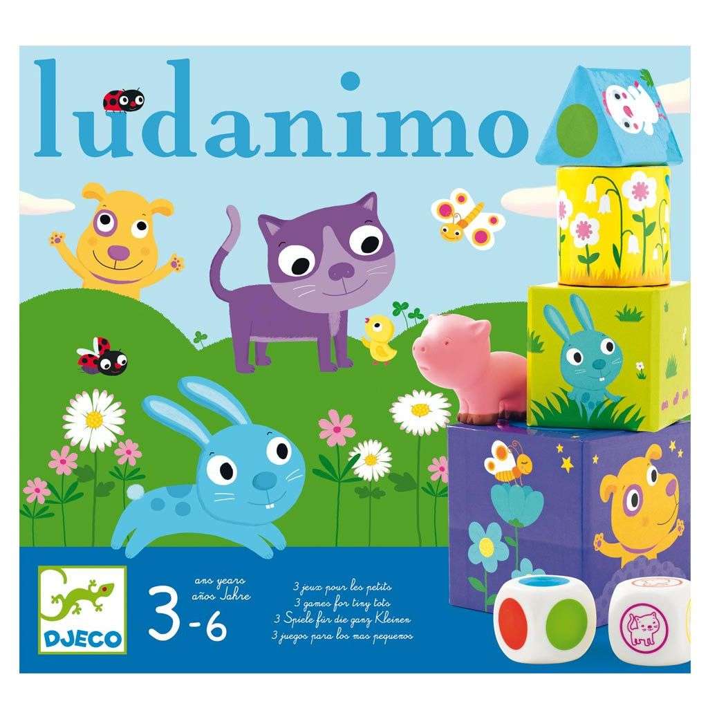 Djeco - Ludamino -3 jeux pour les petits