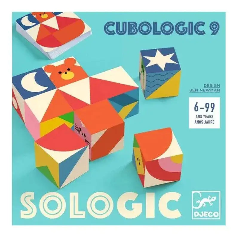 Djeco - Cubologic 9 - Sologic