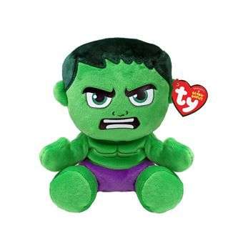 TY Peluche - heanie babies -18 cm - Hulk