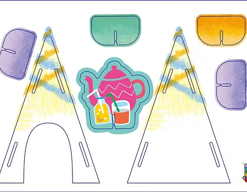 Avenir - Blocs de crayons de cire - go picnic - 3 ans+