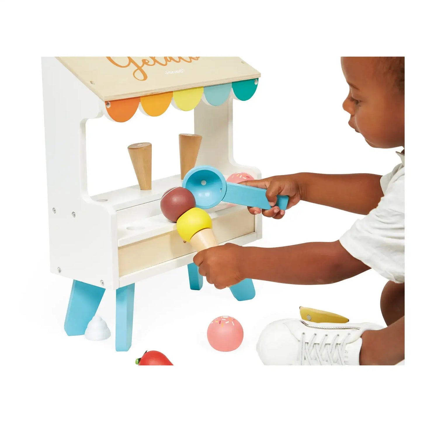 Janod - Jeu d'imitation - Stand de glaces