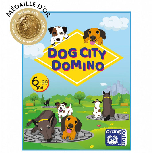 orang outan - Dog city domino- jeu de dominos