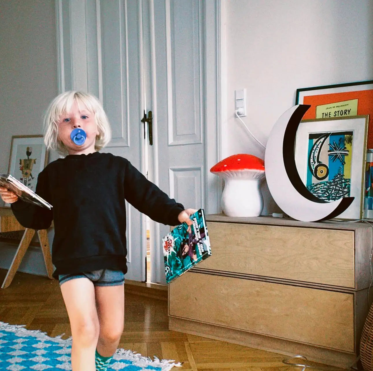 Egmont Toys - lampe champignon grande rouge- 👶Naissance+