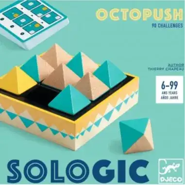 Djeco - Octopush - Jeu de logique solo - Sologic