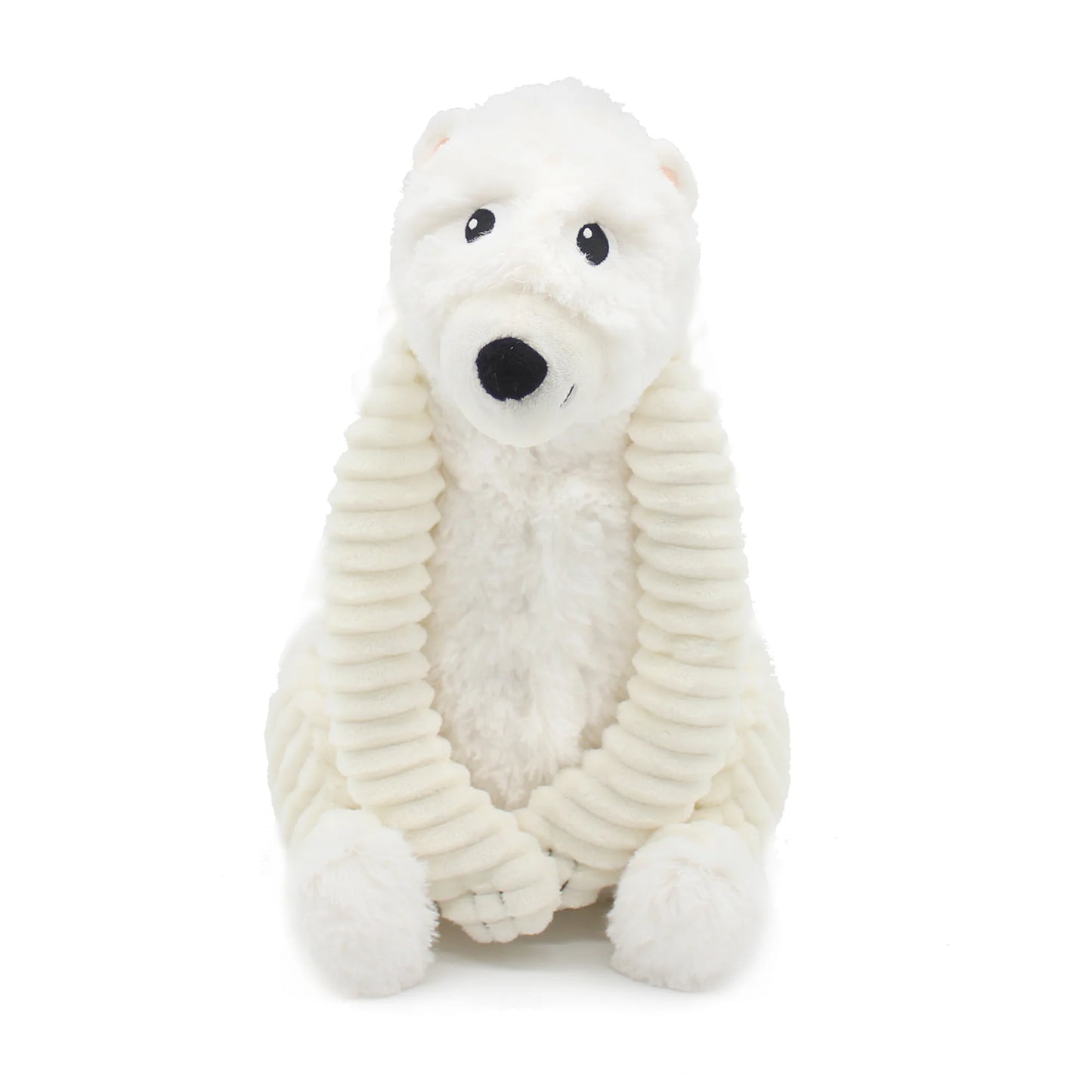 Déglingos - Peluche ours polaire Grobidou maman et son bébé blanc - Les Ptipotos - naissance+