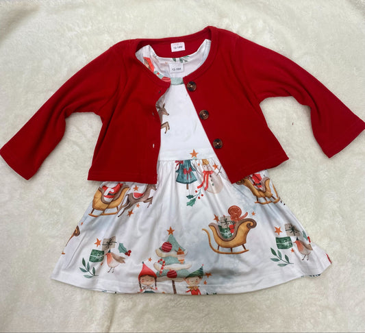 Noël - tenue de Noël bébé -