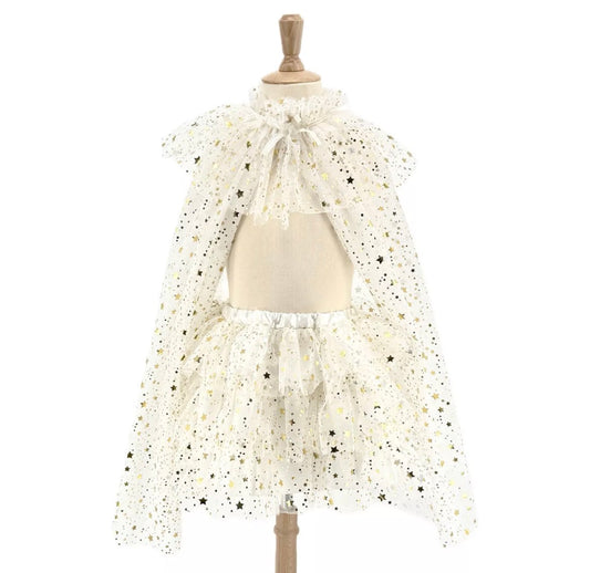 Set tutu et cape ivoire 3-7 ans