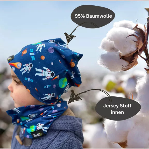 Ensemble bonnet et cache cou -2/6 ans