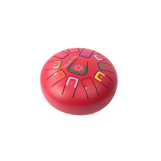 Moulin Roty - Tambour à languettes rouge - Les popipop