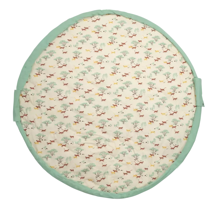 Moulin roty - La forêt Mawa - Tapis de jeu et sac de rangement - naissance+