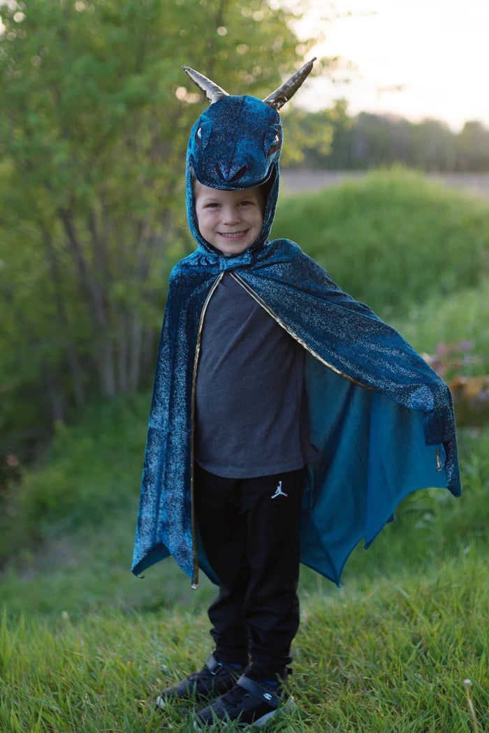 Cape de dragon "Starry night" - 7/8 ans
