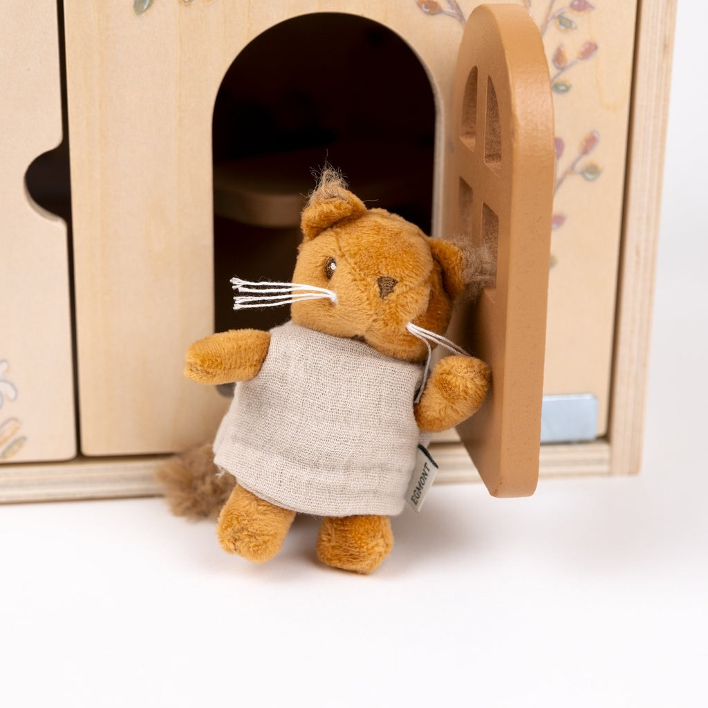 MAISON DE POUPÉES AVEC ÉCUREUILS - 3 ans+