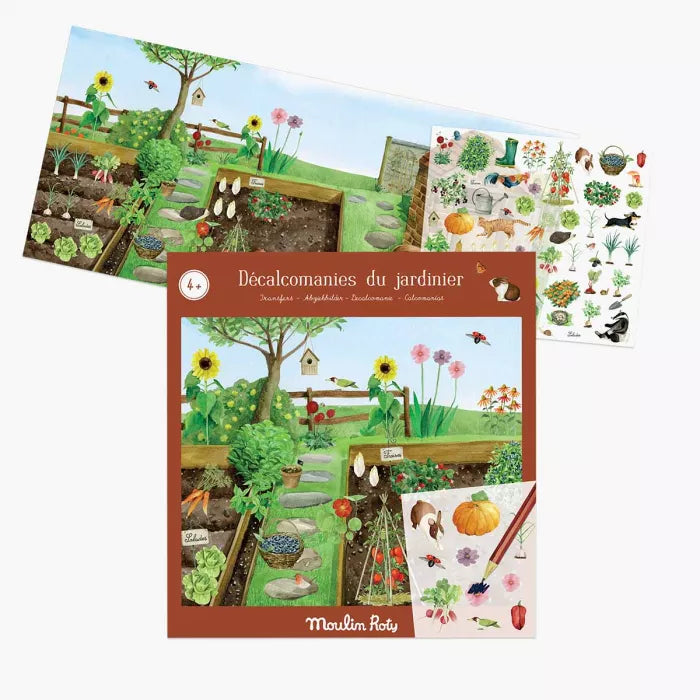 Les décalcomanies - Moulin roty  - 3 ans +