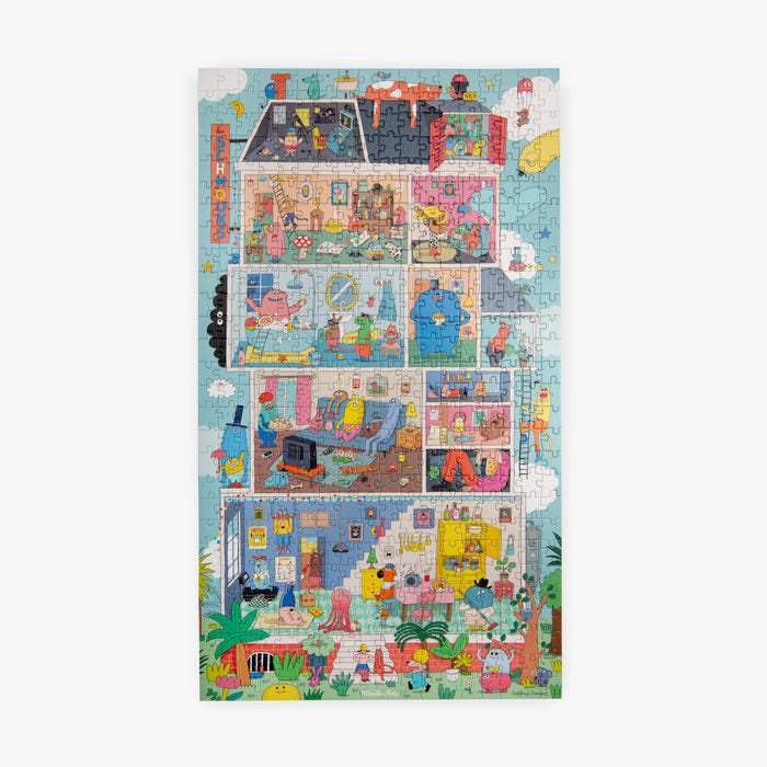 Moulin roty - Les Schmouks Puzzle Chez les Schmouks 500 pcs - 6 ans+