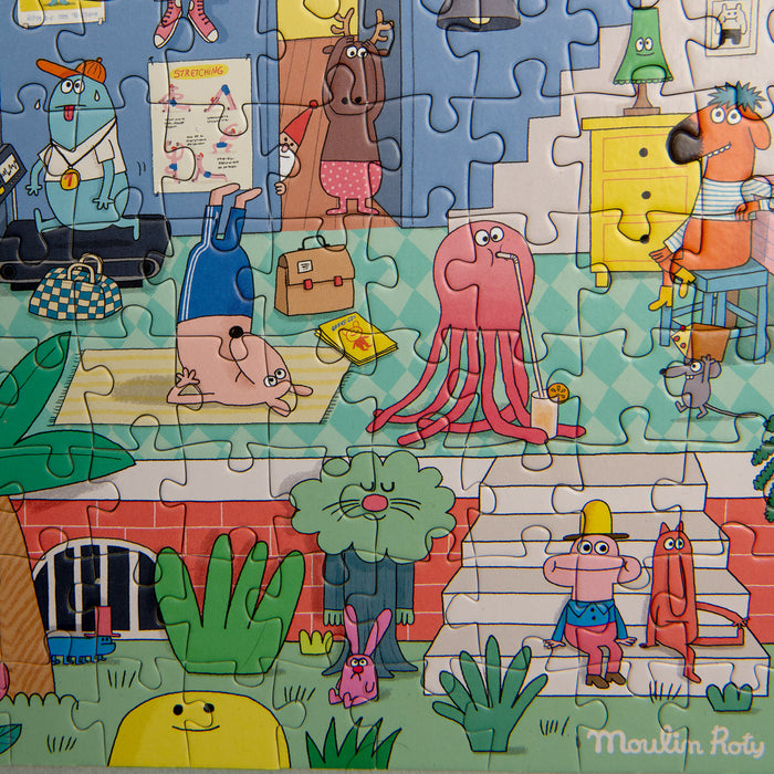 Moulin roty - Les Schmouks Puzzle Chez les Schmouks 500 pcs - 6 ans+