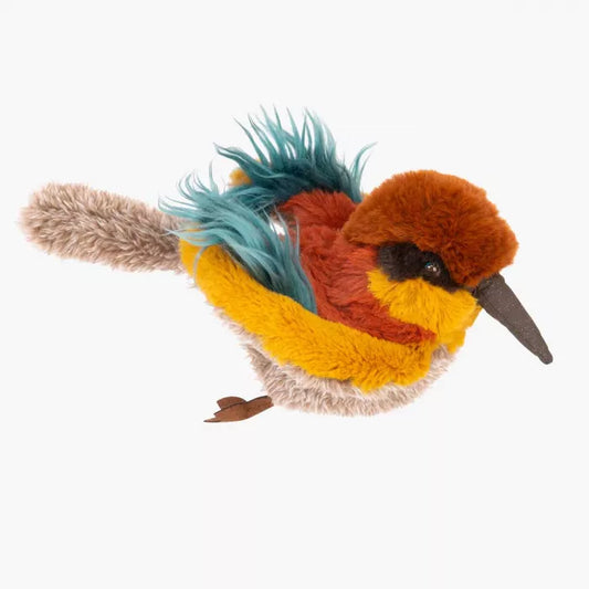 Moulin roty - Tout autour du monde - Peluche - Oiseau guêpier - naissance+