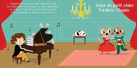 Promenade musicale au piano - Livre sonore bébé à toucher dès 6 mois