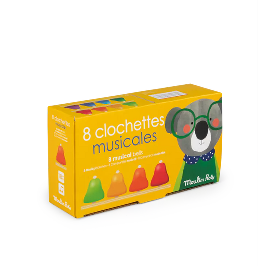 Moulin Roty - 8 clochettes musicales -les popipop