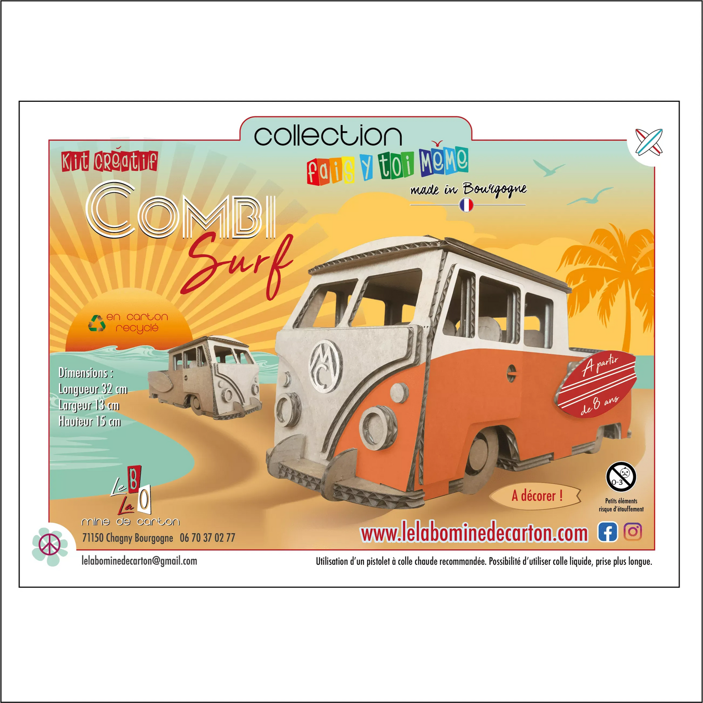 kit créatif - combi surf