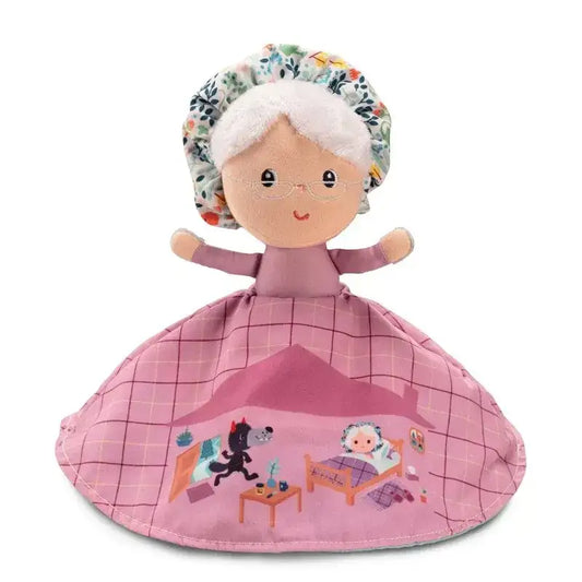 Lilliputiens - chaperon rouge - marionette réversible