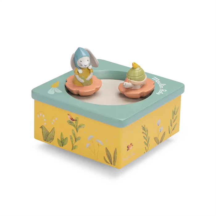 Moulin Roty - boîte à musique - trois petits lapins