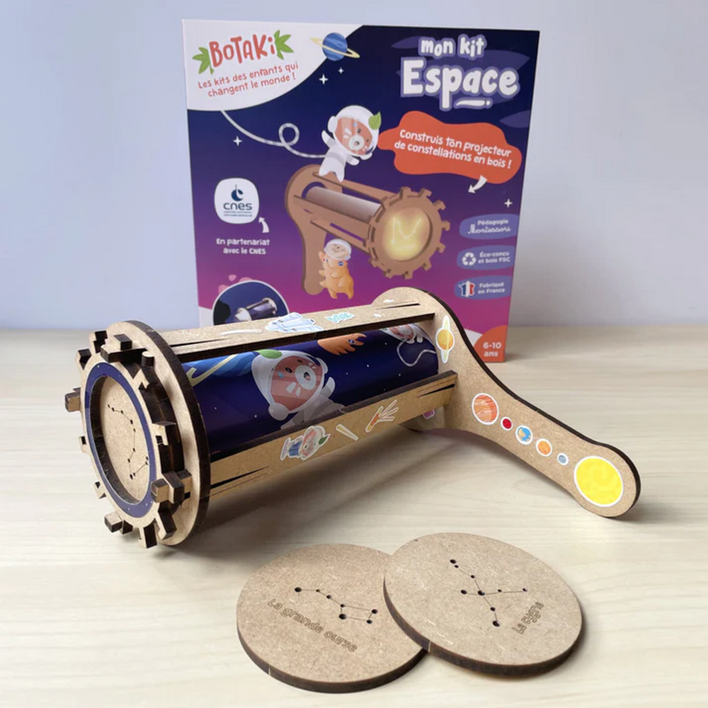 Botaki Mon kit espace : Construis ton projecteur de constellations 🧒5 ans+