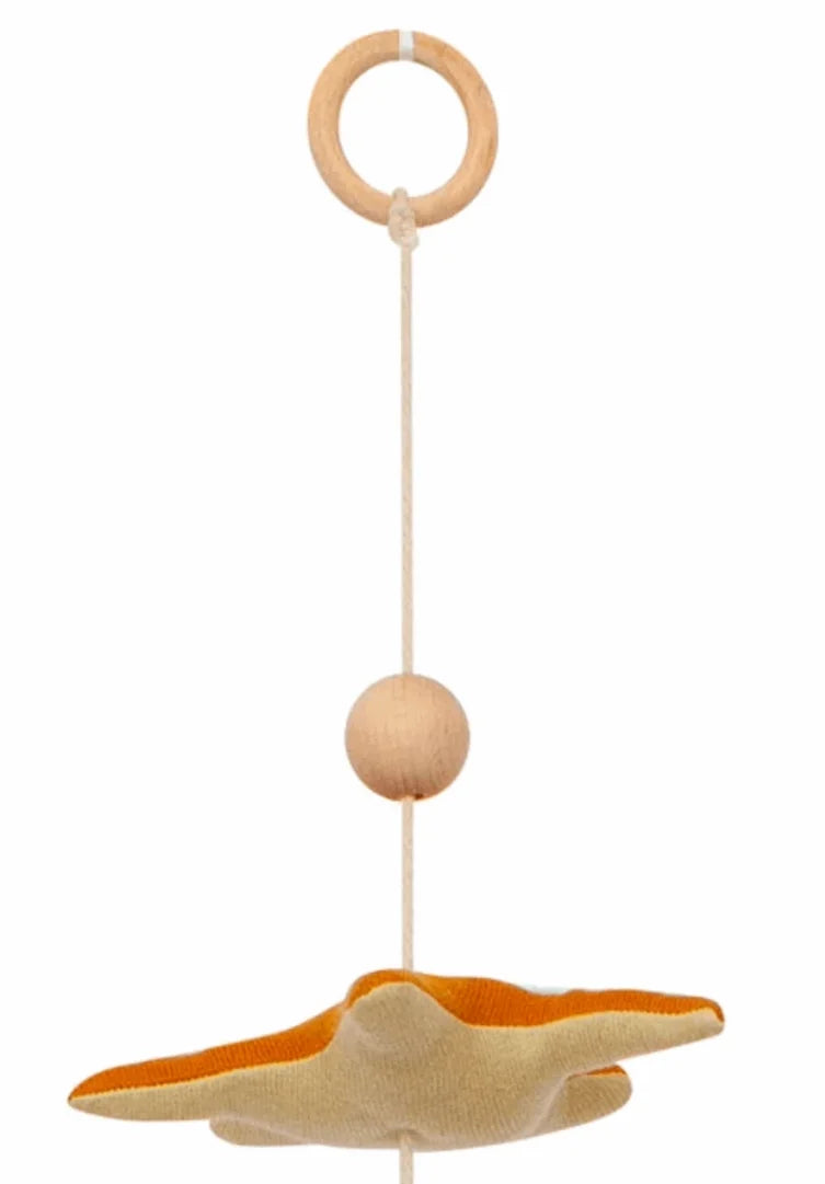 Mobile tissu bébé - étoile de mer