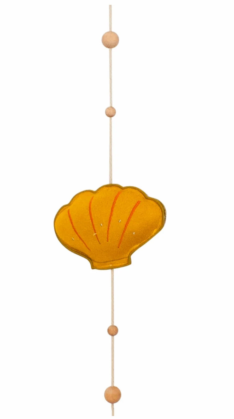 Mobile tissu bébé - étoile de mer