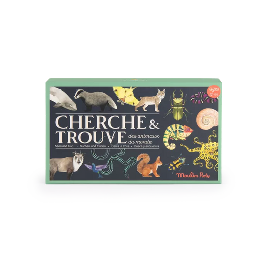 Moulin roty - jeu cherche et trouve - tout autour du monde