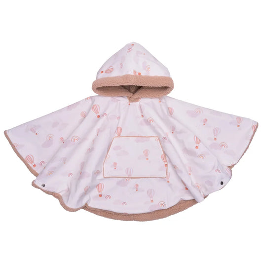 Ciré bébé montgolfières / sherpa ourson 12/36 mois -1an+